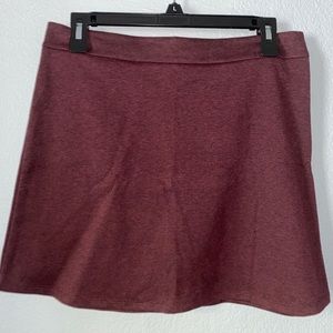 Burgundy Skirt